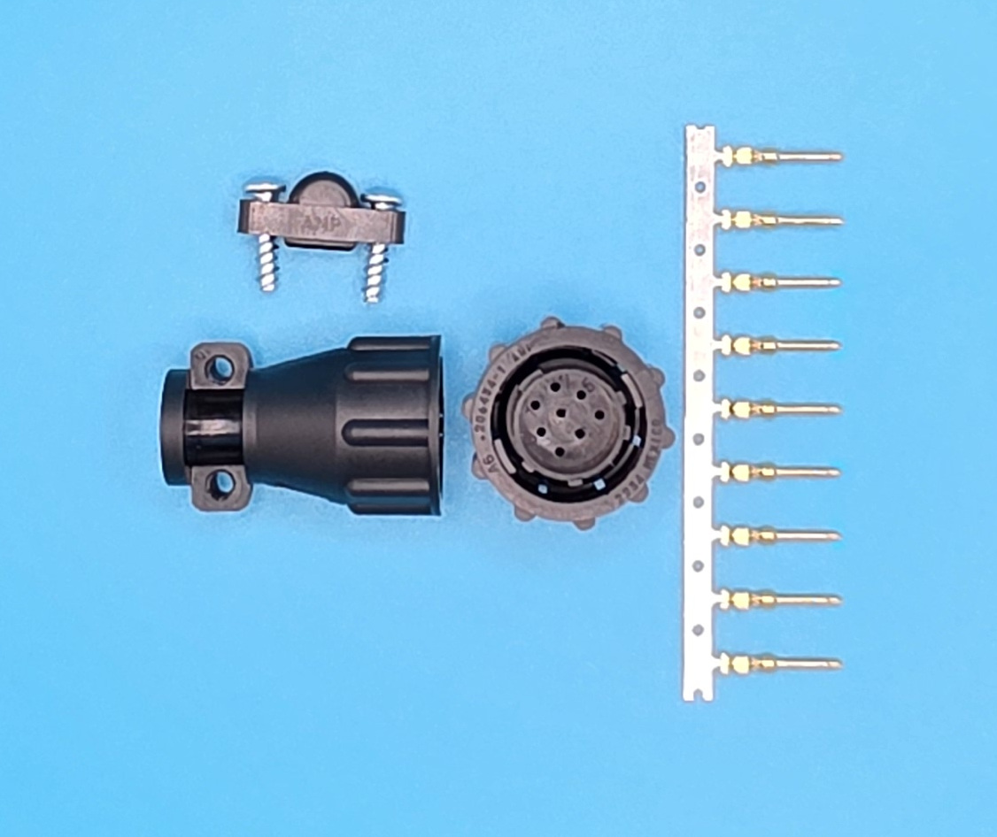 AMP 206434-1 | 08 Terminal CPC Series II Reverse Sex Plug Kit